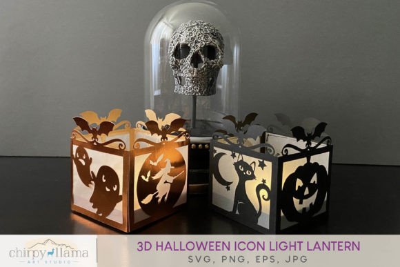 3D Halloween Icon Light Lantern: A Creative and Practical Way to Celebrate the Spookiest Night of the Year