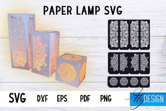 3d Lantern SVG Paper Lantern Cut Files: A Creative Tool for All Skill Levels