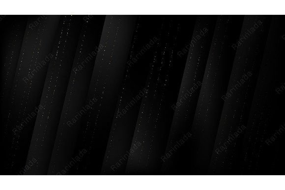 3D Modern Black Diagonal Stripes Pattern