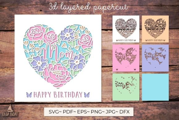 3d Mom Birthday Card Layered Papercut: A Strategic Creative Tool for Meaningful Expression