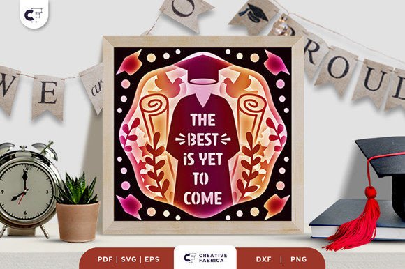 Creating Memories with Graduation Quotes 3D Shadow Box SVG