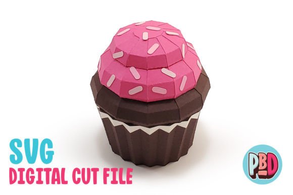 Cupcake 3D Papercraft: Creative Fun for Any Occasion
