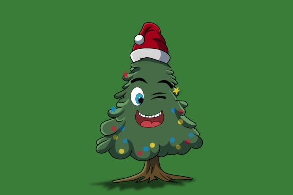 Emoticon Christmas Icon Design 0134