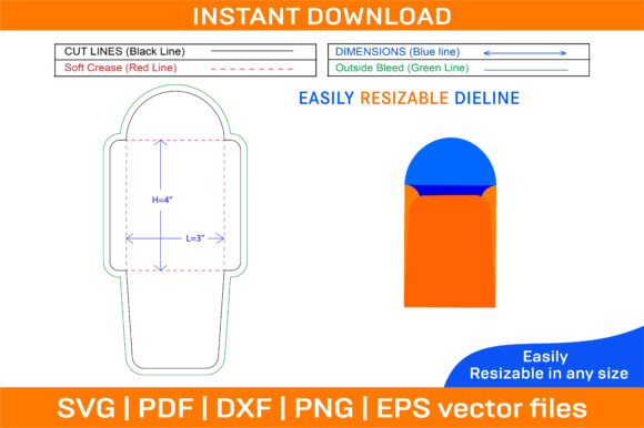 Envelope Die Cut Template and 3D Envelope: A Versatile Tool for Creative and Practical Use