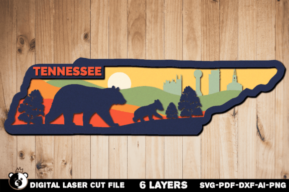 Exploring the Tennessee SVG 3D Laser Cut File Project for CNC and Plywood