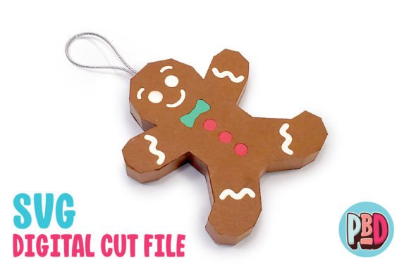 Gingerbread Man 3D Paper Ornament: A Creative Holiday Delight