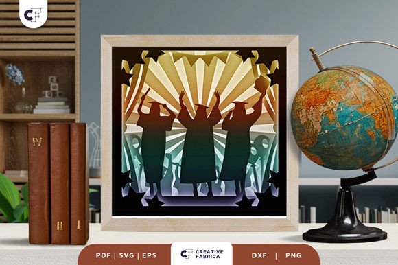 Graduation Day Celebration 3D SVG: A Creative and Practical Tool for Modern Crafters