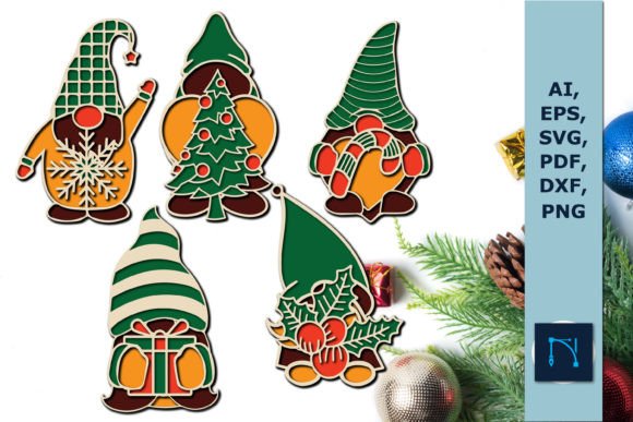 Layer 3D Christmas Gnome SVG Bundle: A Creative Holiday Resource