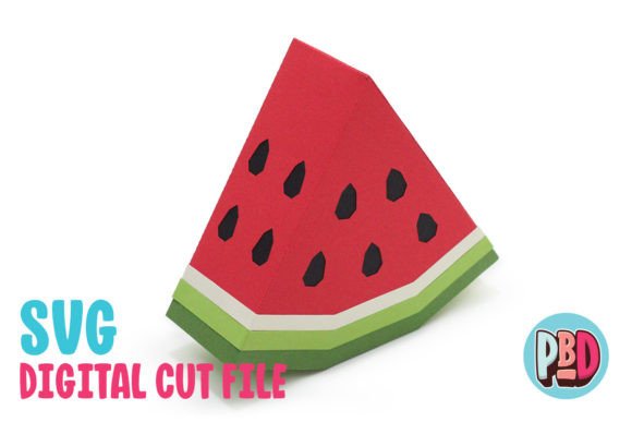 Watermelon 3D Papercraft: A Creative and Versatile Design for Any Occasion